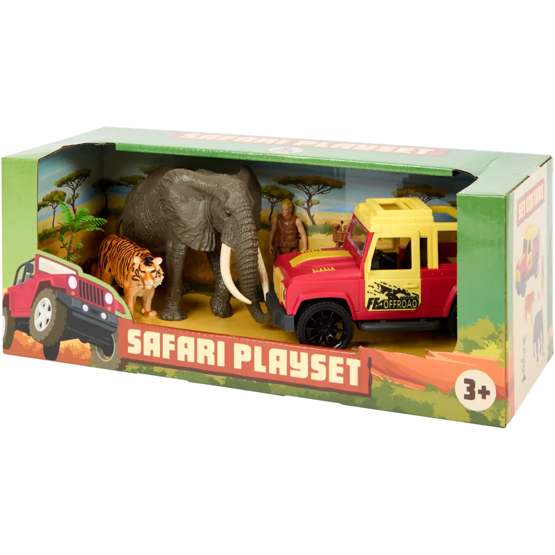 Safari-speelgoedset