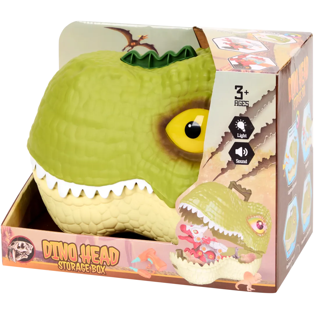 În valiză dinozaur