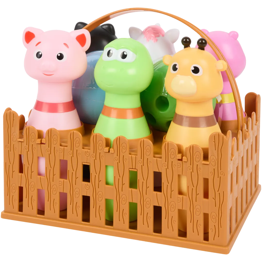 Dieren-bowlingset 2