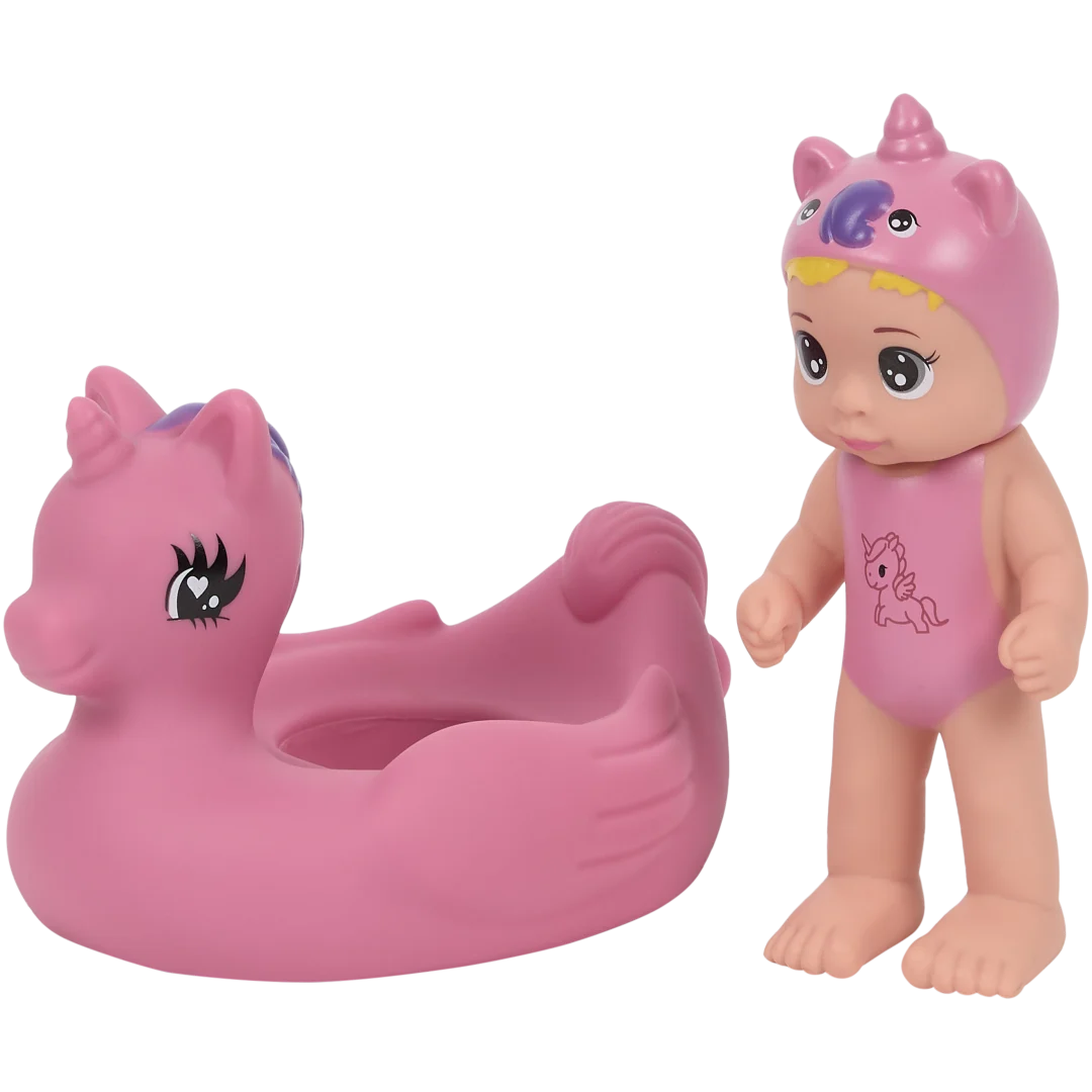 Puppe mit Schwimmreifen