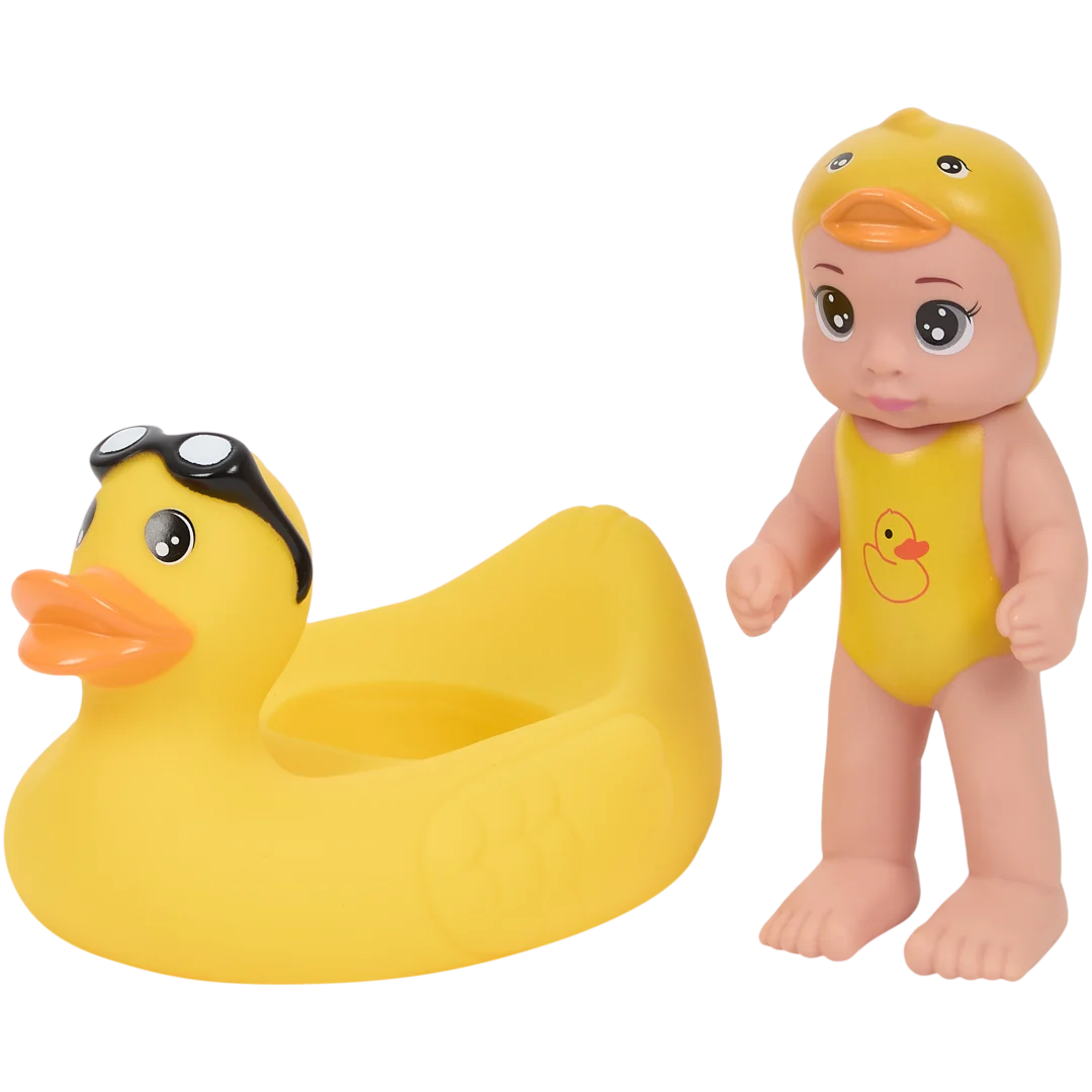 Puppe mit Schwimmreifen