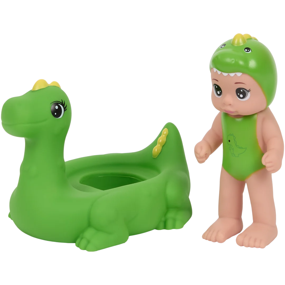 Puppe mit Schwimmreifen