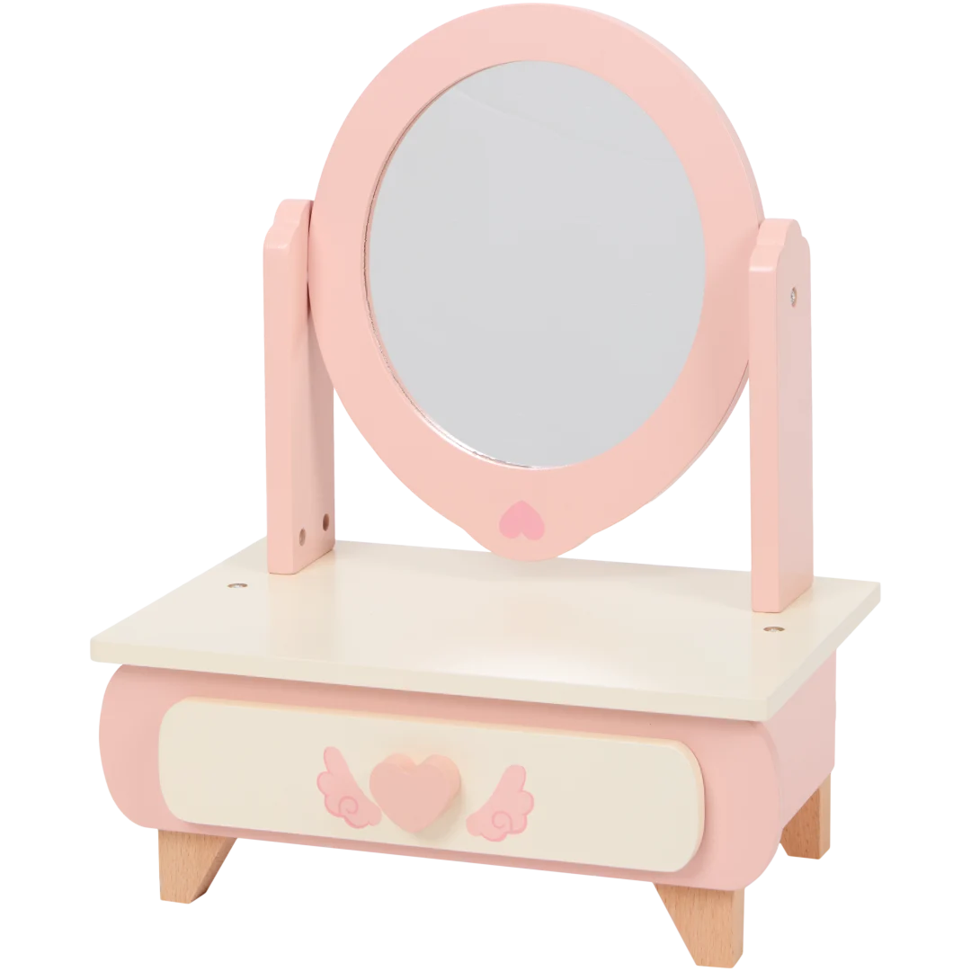 Spielzeugschminktisch aus Holz 2
