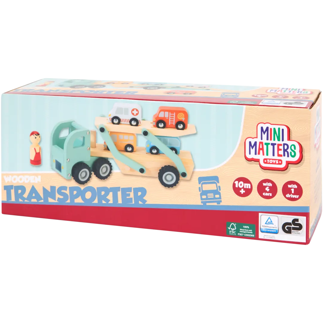 Mini Matters houten transporter