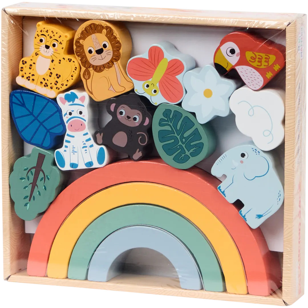 Drewniana tęcza Mini Matters