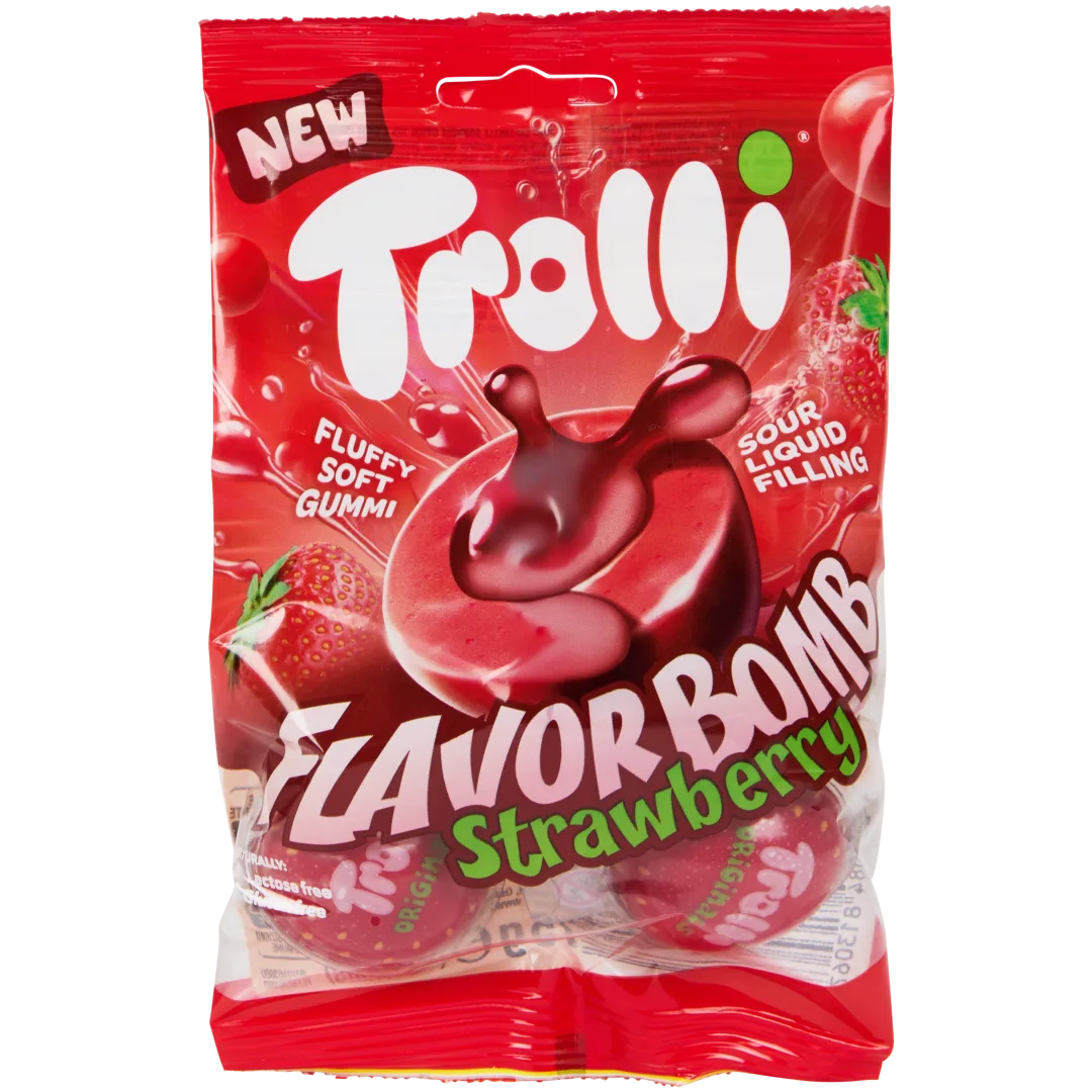 Flavor bomb Trolli Strawberry 1