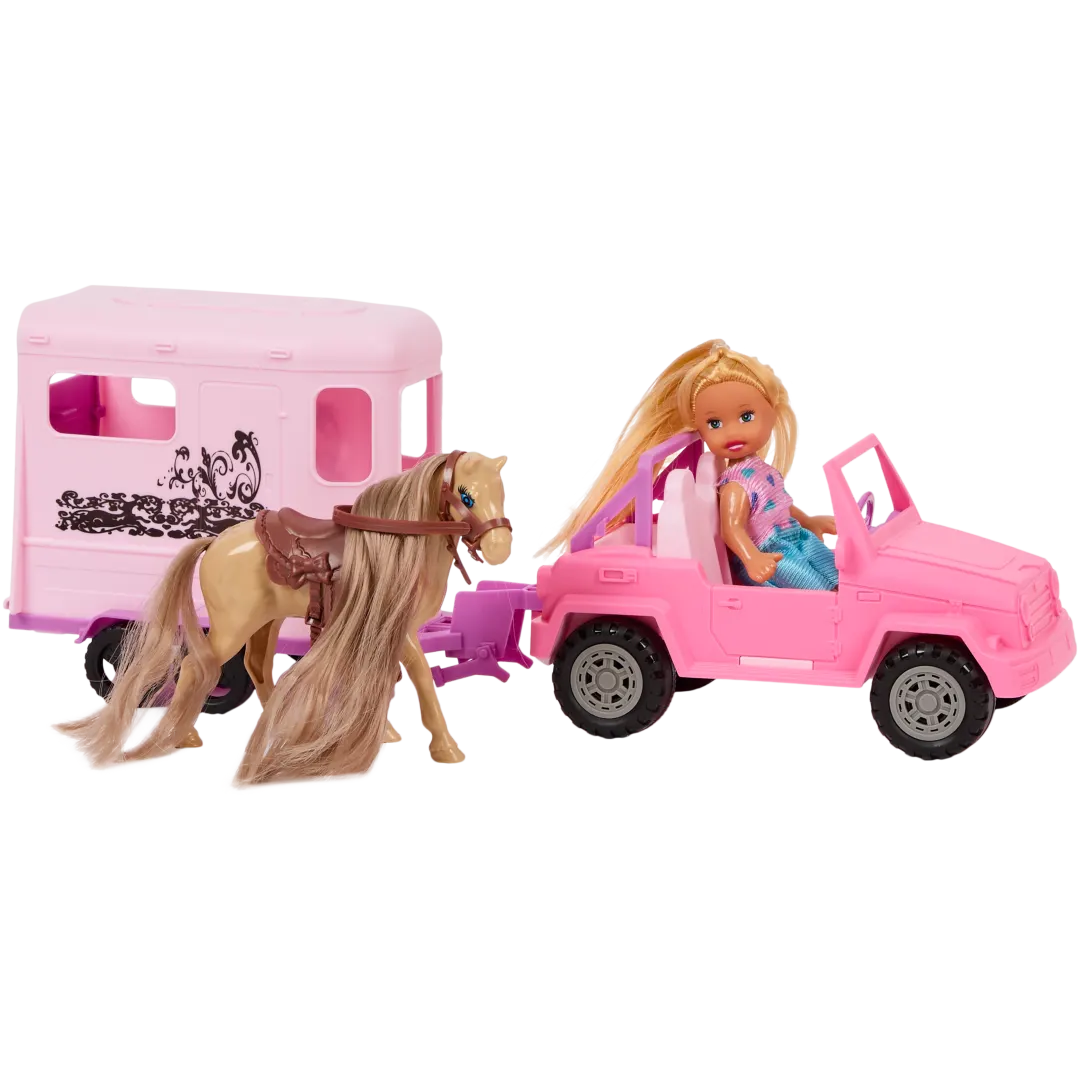 Pferdeanhänger Spielzeugset