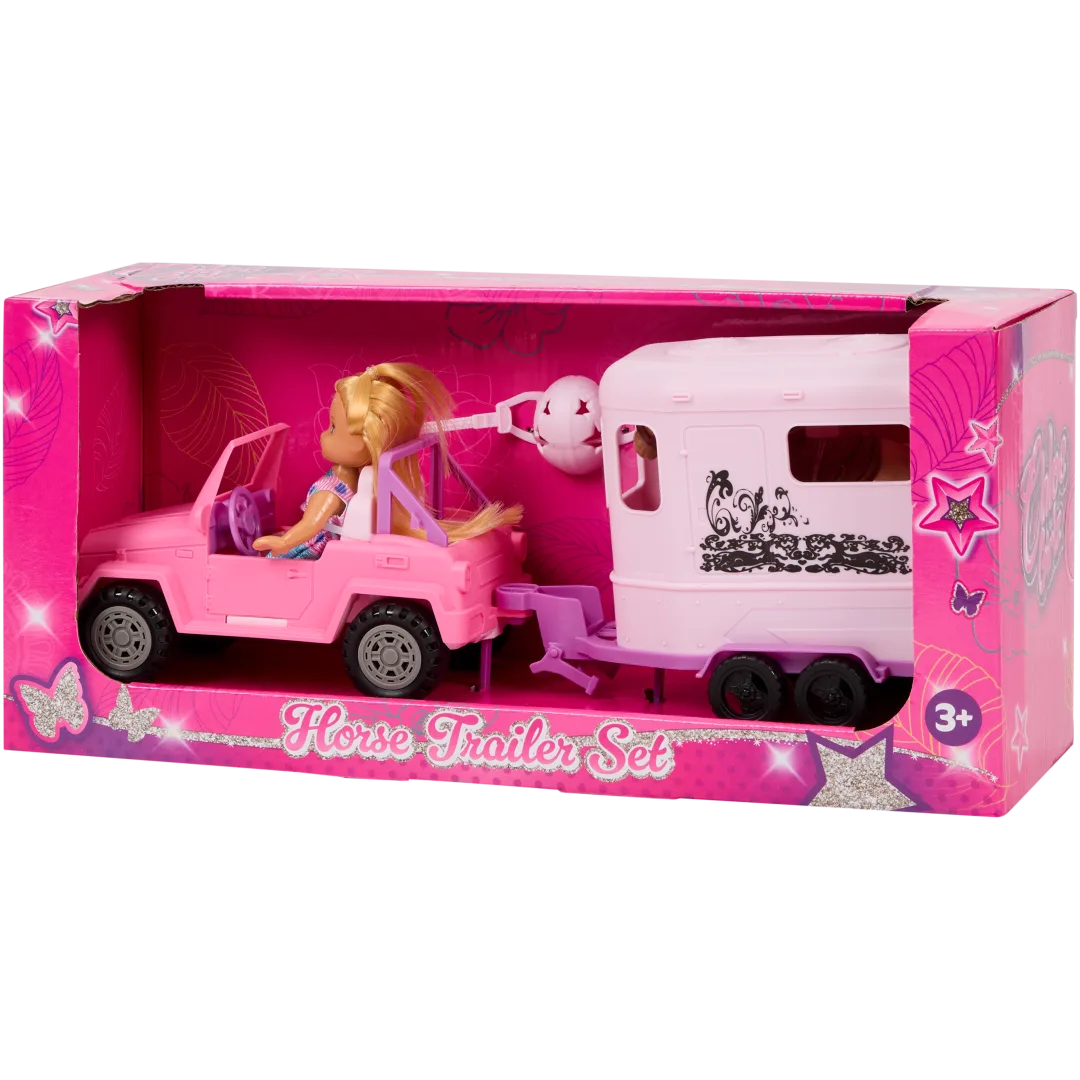 Pferdeanhänger Spielzeugset