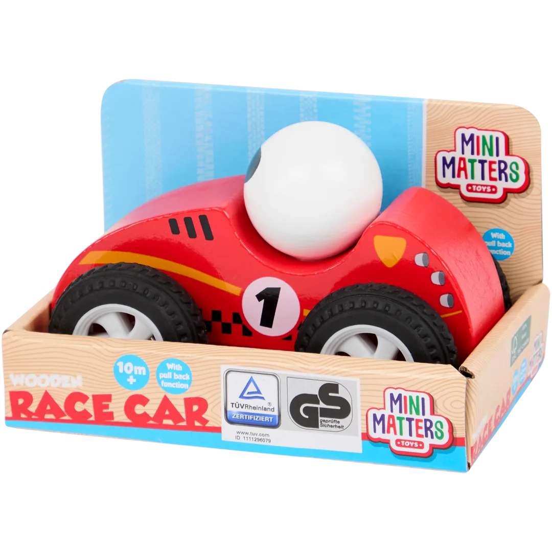 Mini Matters houten raceauto