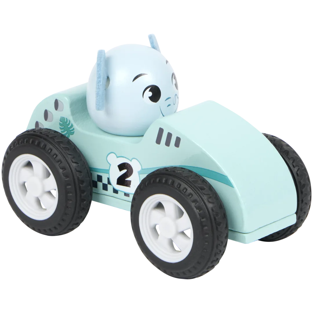Dřevěné závodní auto Mini Matters 2