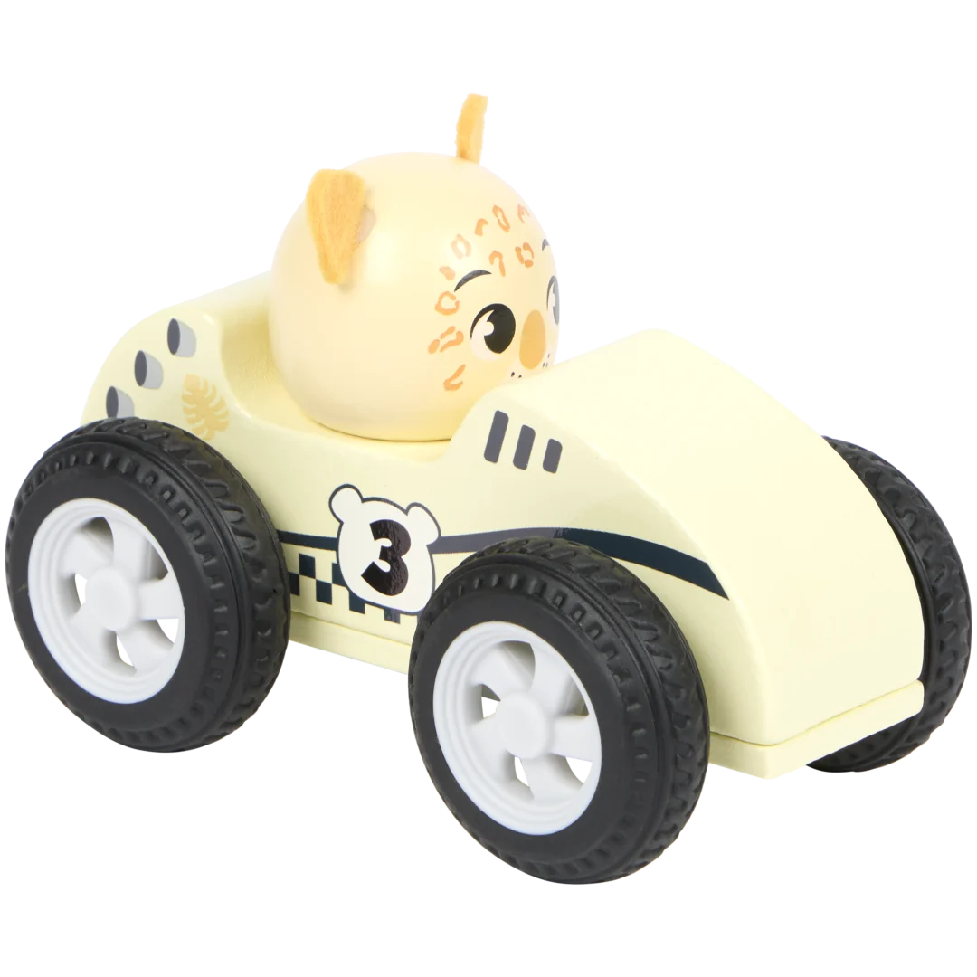 Dřevěné závodní auto Mini Matters 1