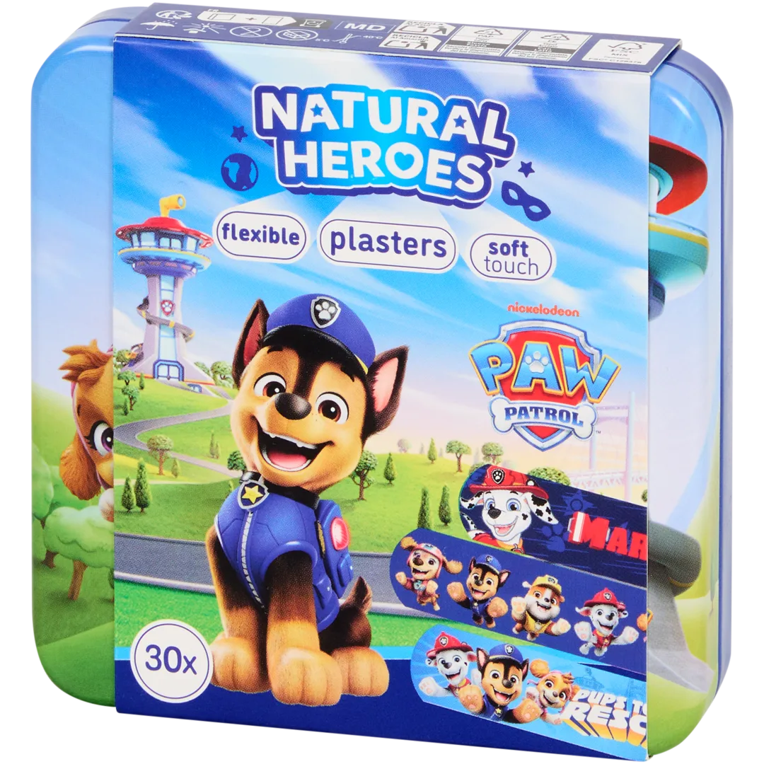 Boîte de pansements pour enfants Natural Heroes