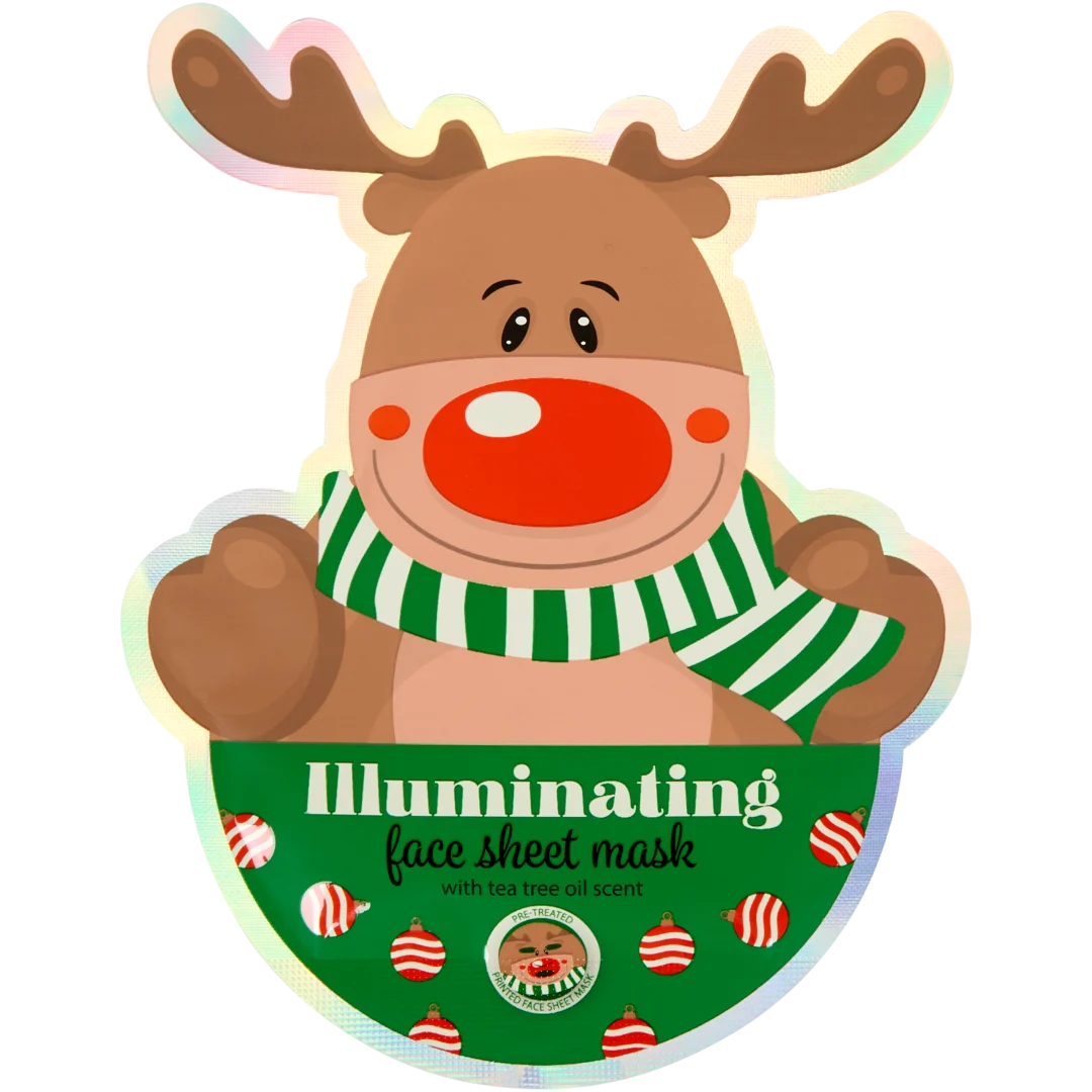 Masque pour visage de Noël 2