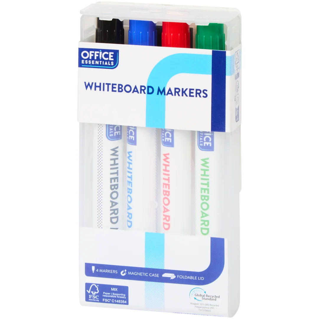 Markere pentru whiteboard Office Essentials 2