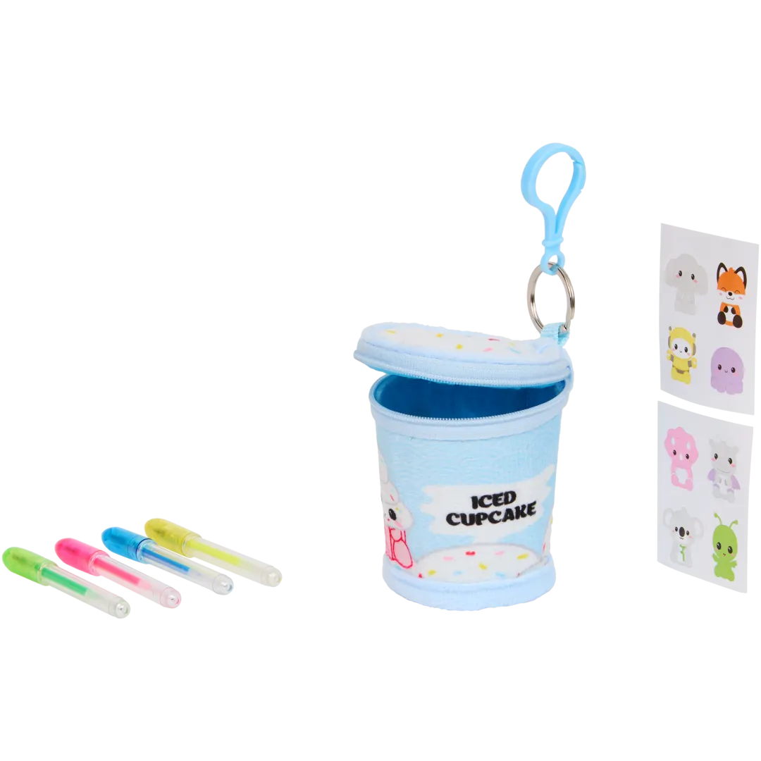 Kawaii mini sleutelhanger schrijfwarenset