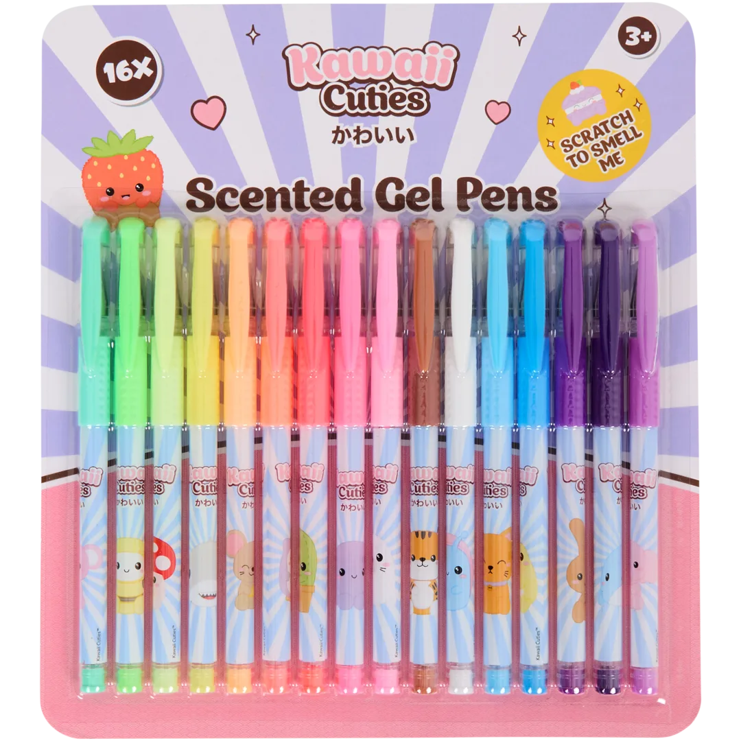 Kawaii gelpennen met geur