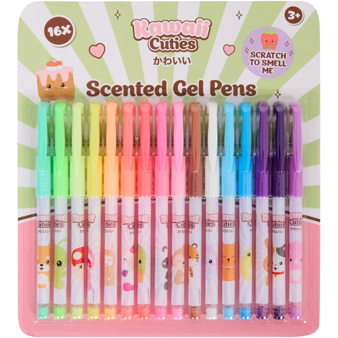 Kawaii gelpennen met geur