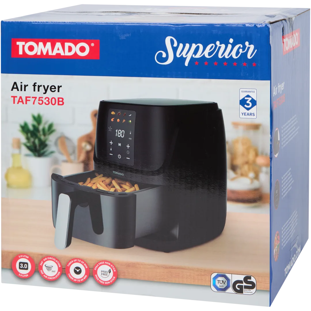 Frytkownica beztłuszczowa Tomado Superior 3