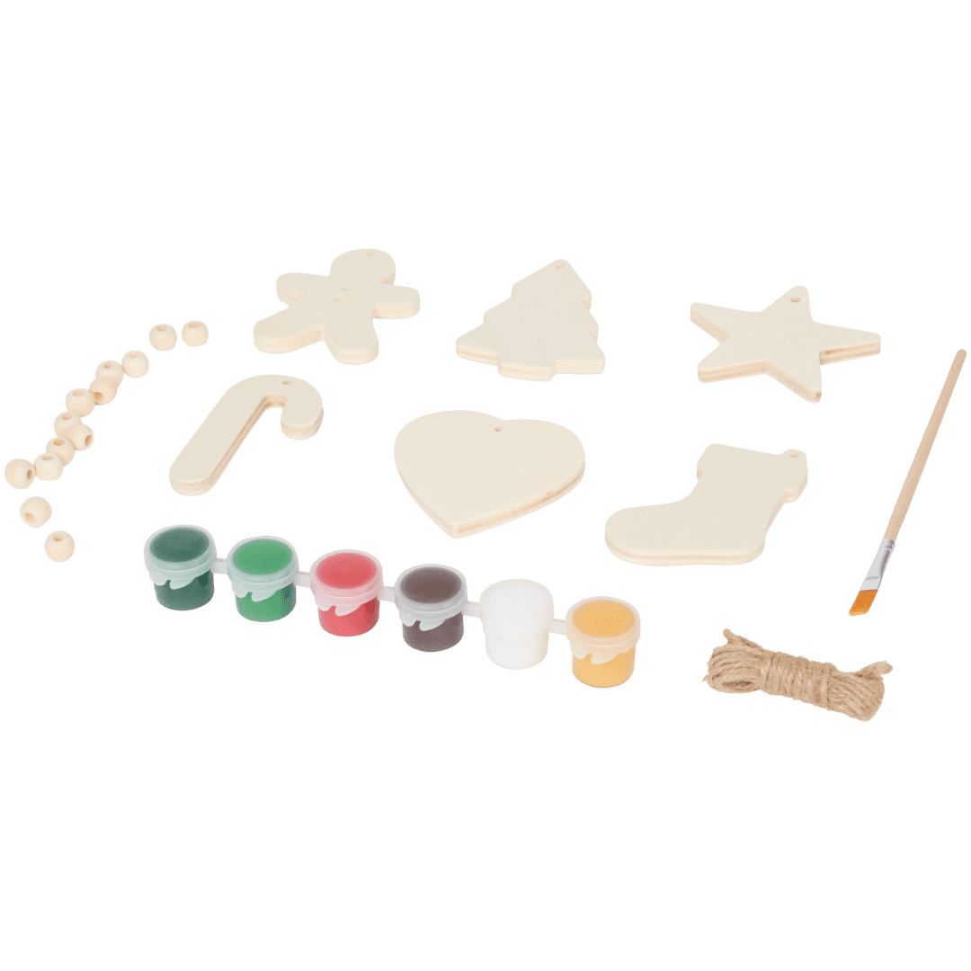 Kit peinture suspensions de Noël Hobby Flora