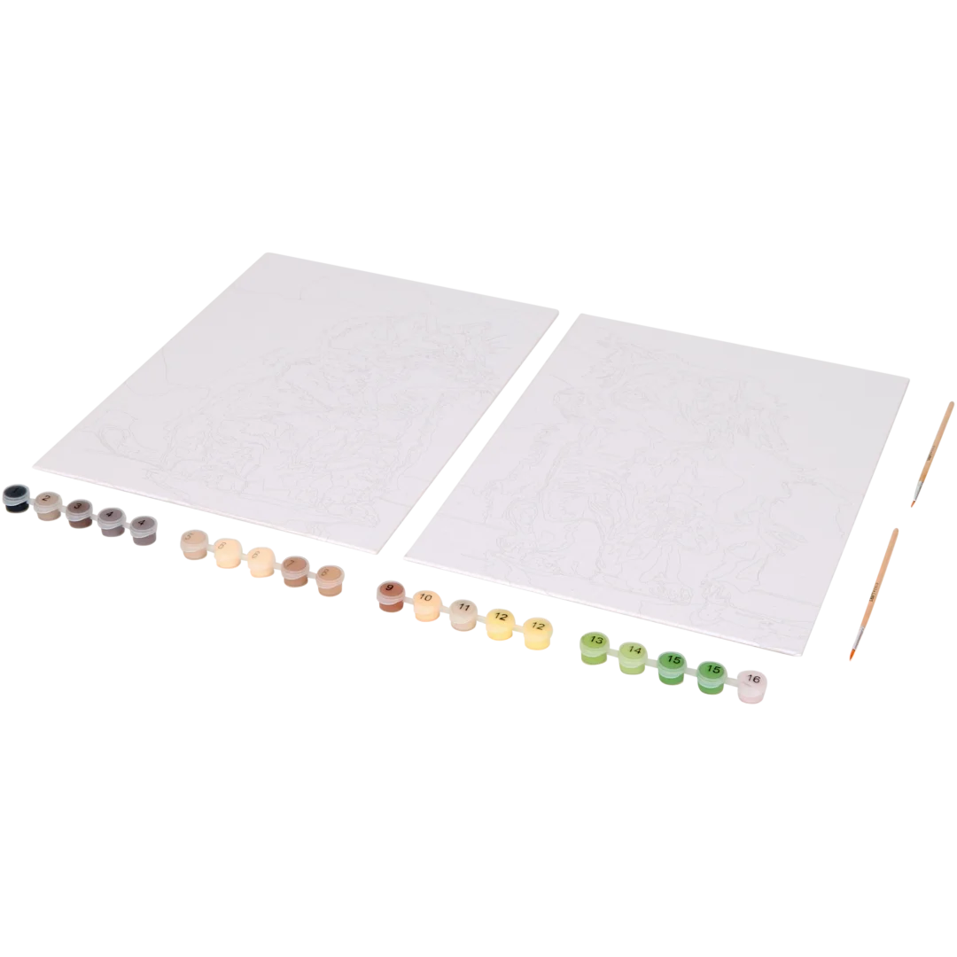 Schilderen op nummer 2