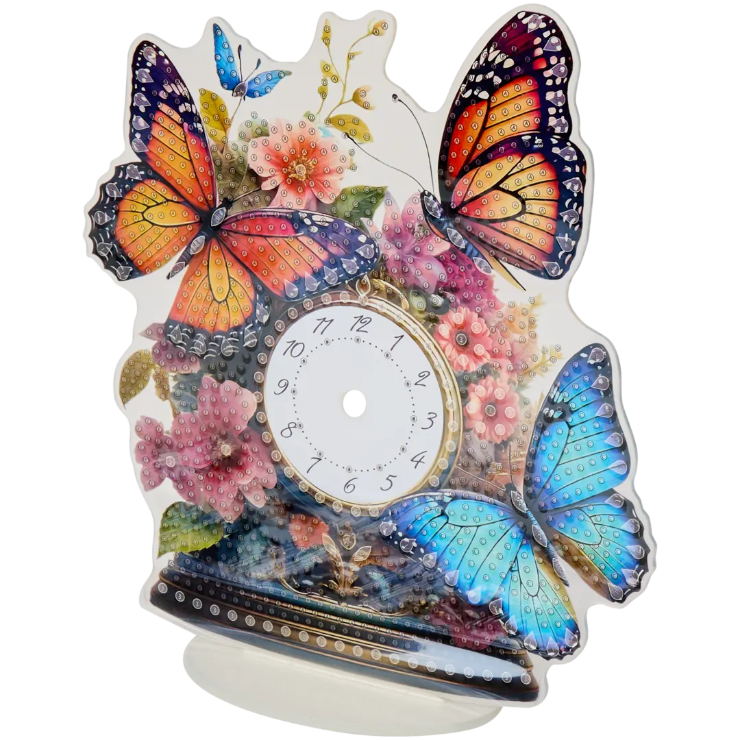 Diamond painting klok