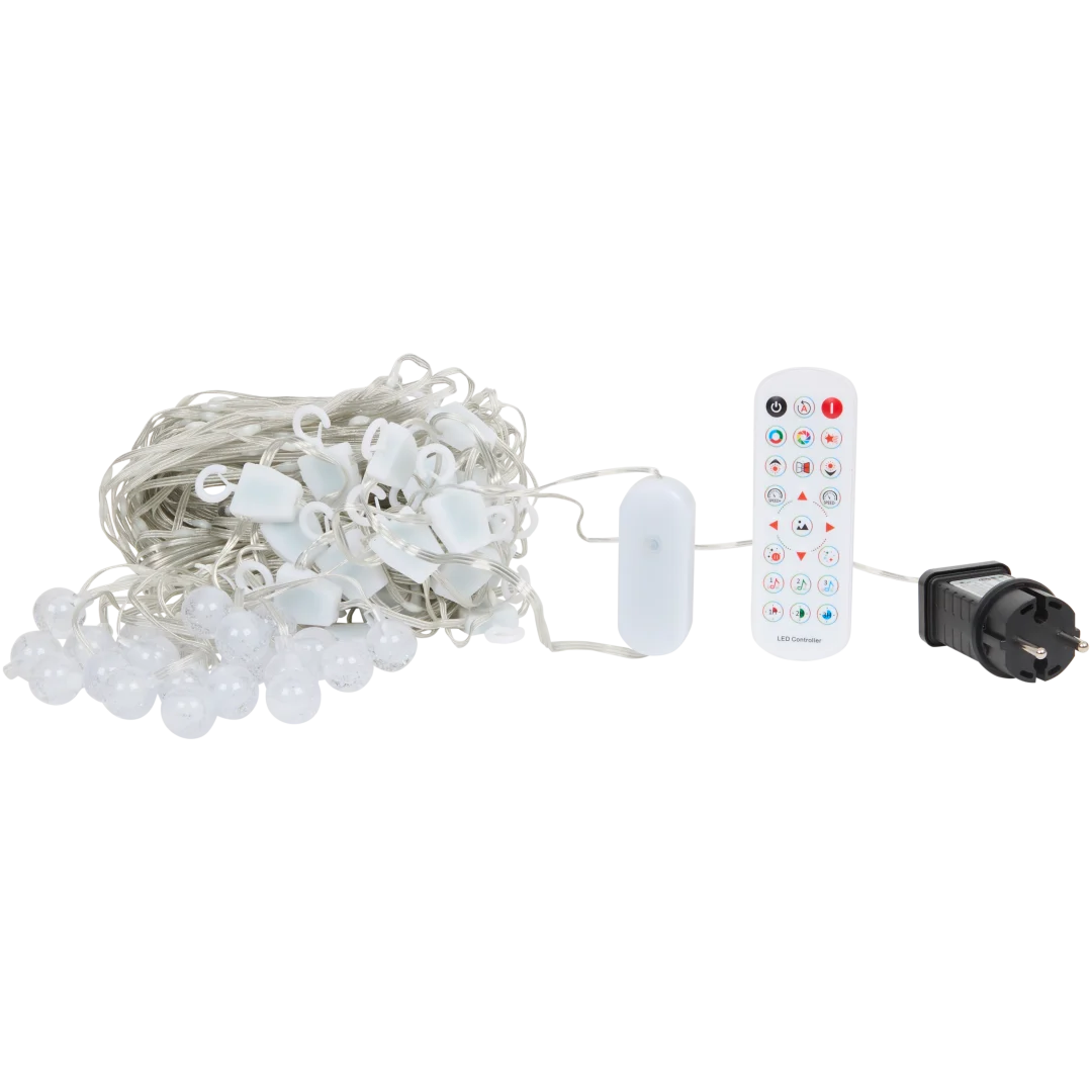 Éclairage rideau led