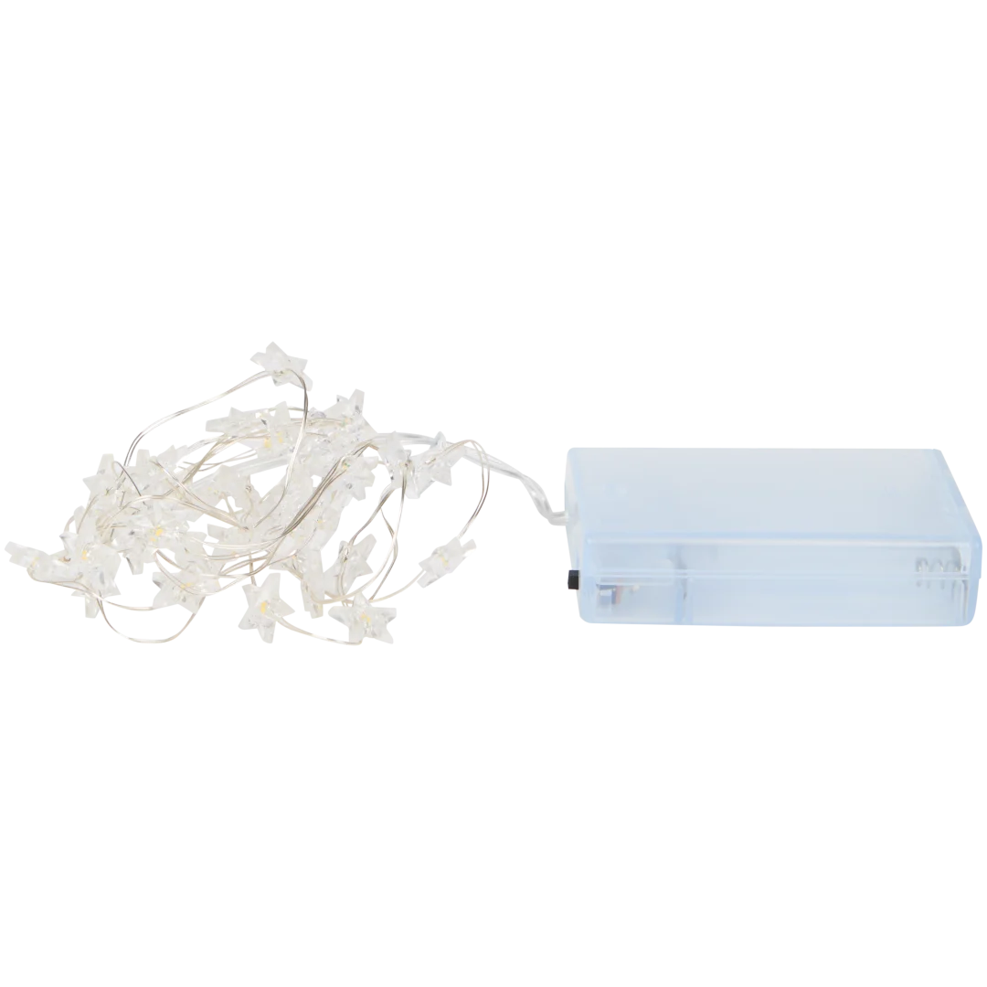 Lichterkette mit Sternen