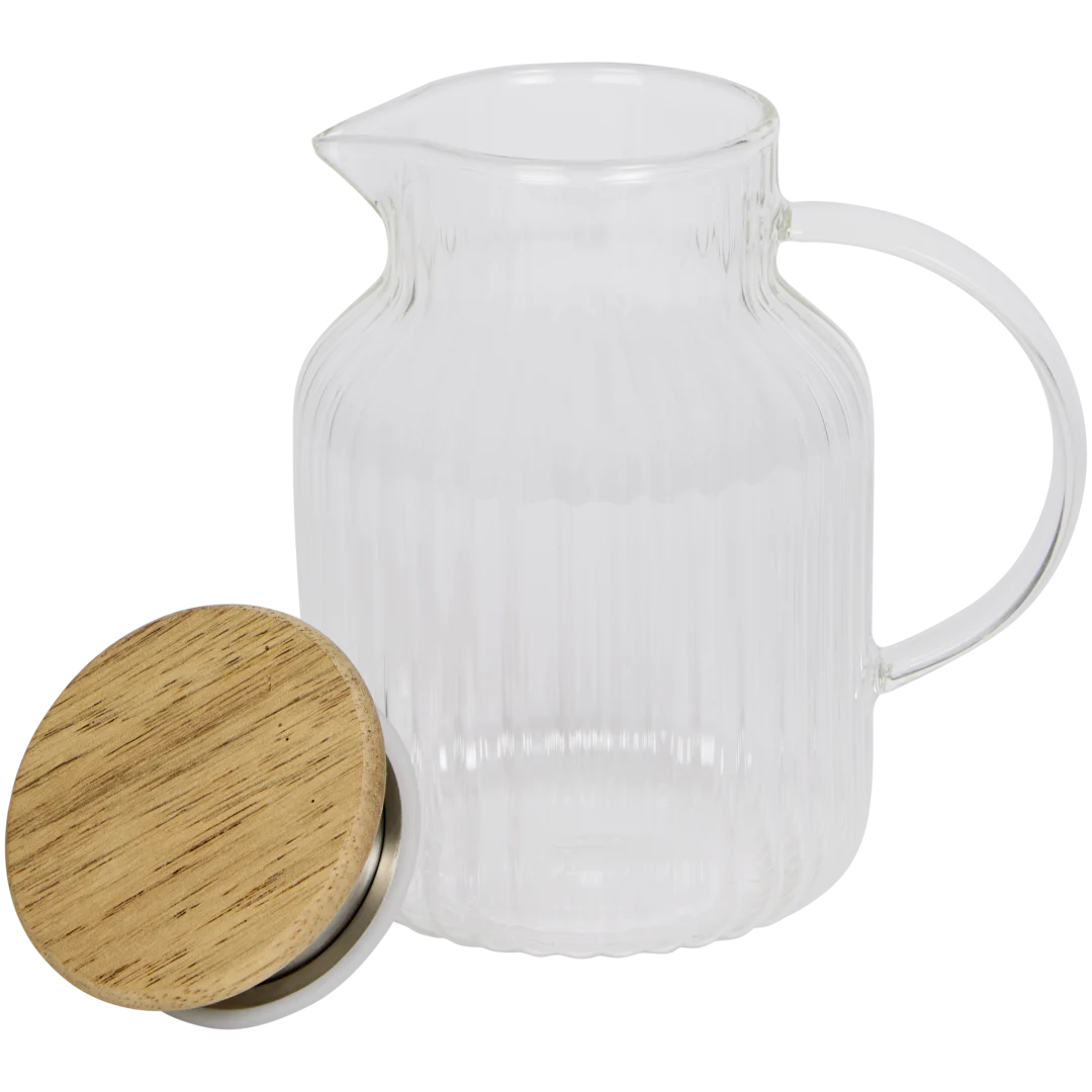 Glazen theepot met filter