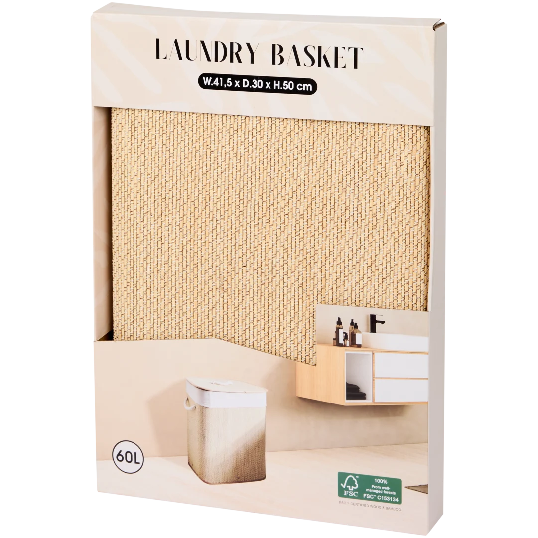 Panier à linge en bambou 4