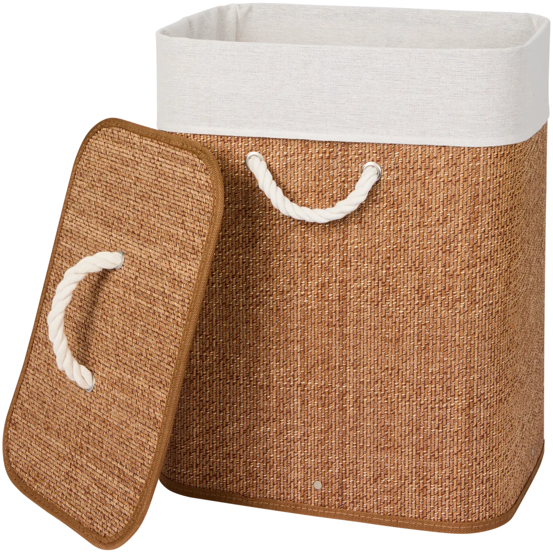 Panier à linge en bambou 2