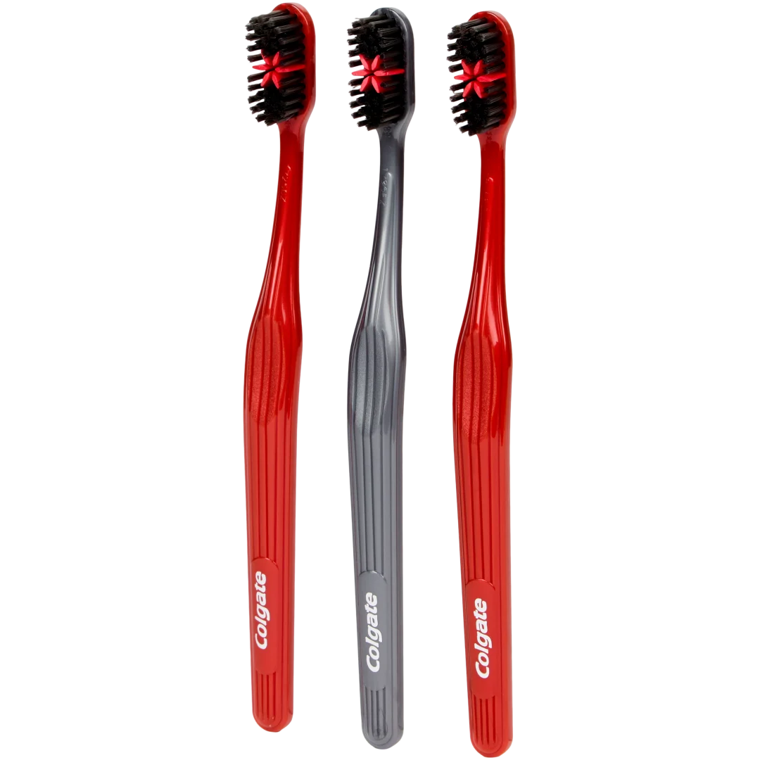 Brosses à dents Colgate Charbon