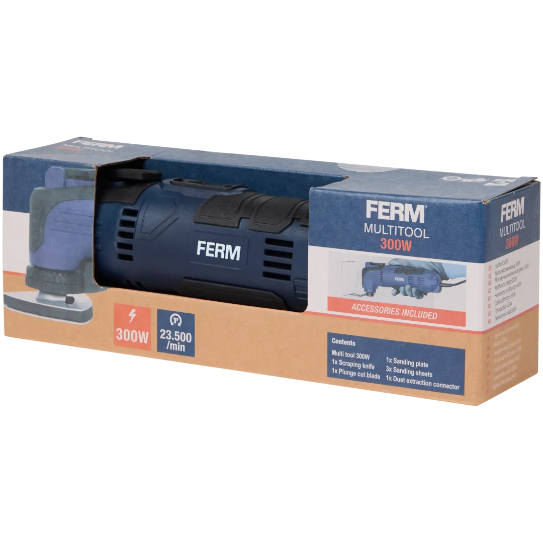 FERM Multitool Blauw Action BE