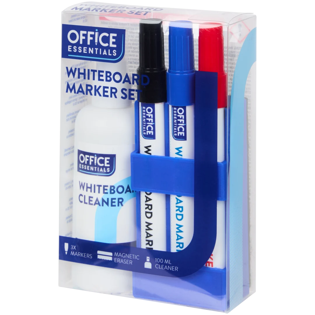 Office Essentials Set markera za bijelu ploču