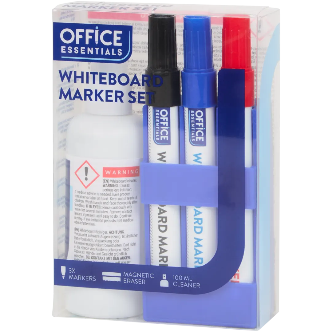 Kit marqueurs pour tableau blanc Office Essentials 2