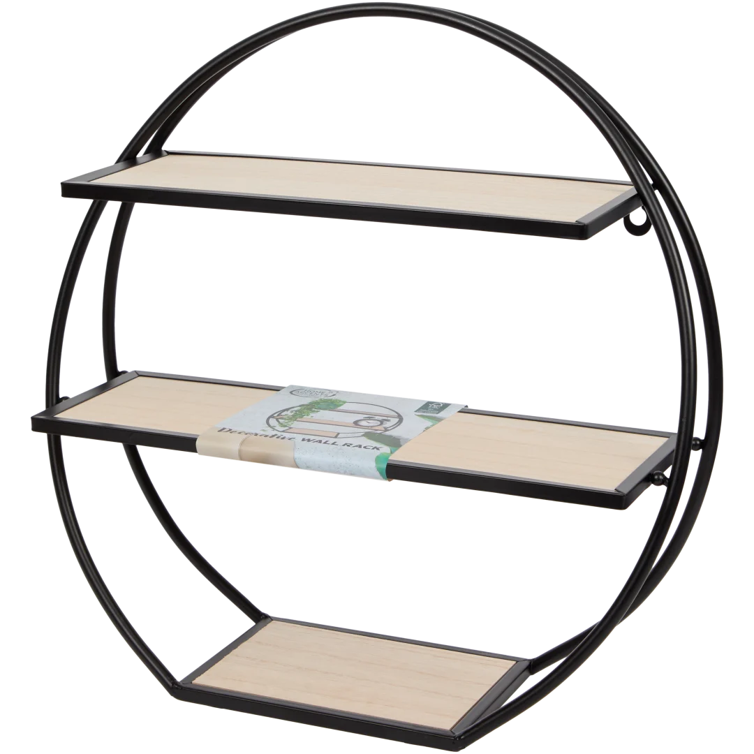 Étagère murale ronde