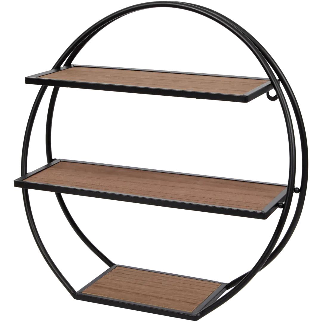 Étagère murale ronde