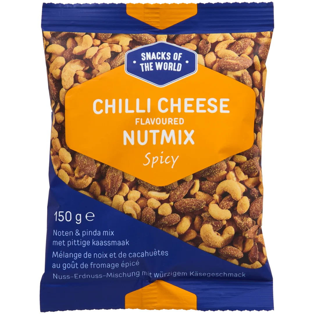 Snacks of the World noten & pinda mix Chilli Cheese Spicy