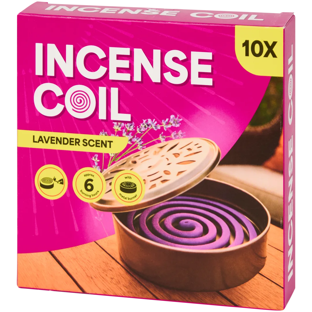 Spirale z citronellą w cynkowym palniku 1