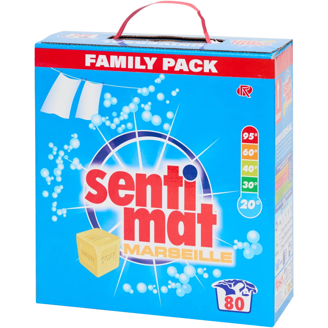 Detersivo in polvere Sentimat Marsiglia