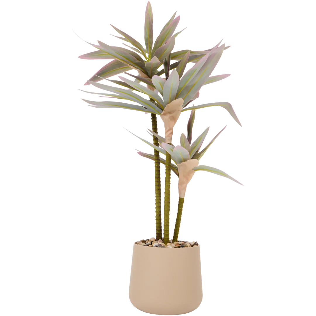Palmier artificiel en pot