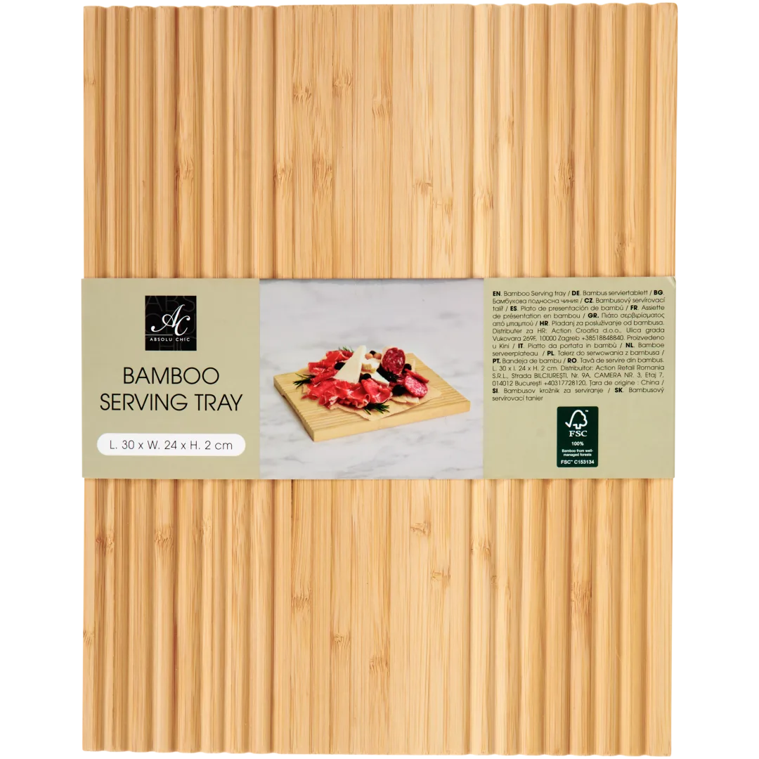 Tabla de servir de bambú 3