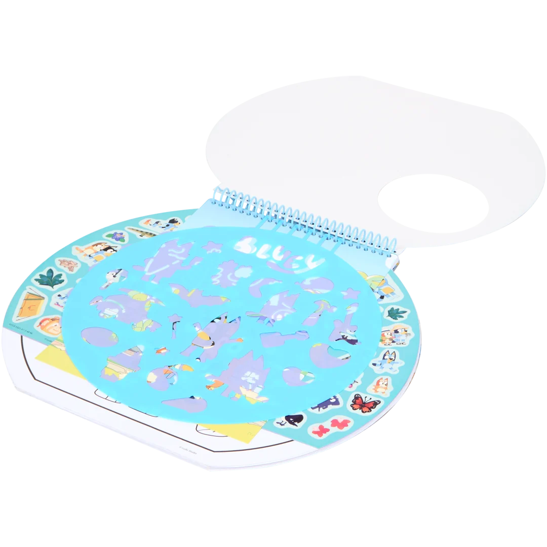 Malbuch mit Schablonen 2