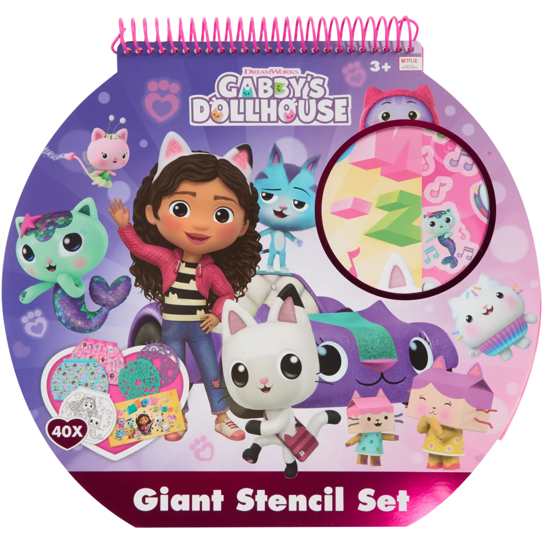 Malbuch mit Schablonen 3