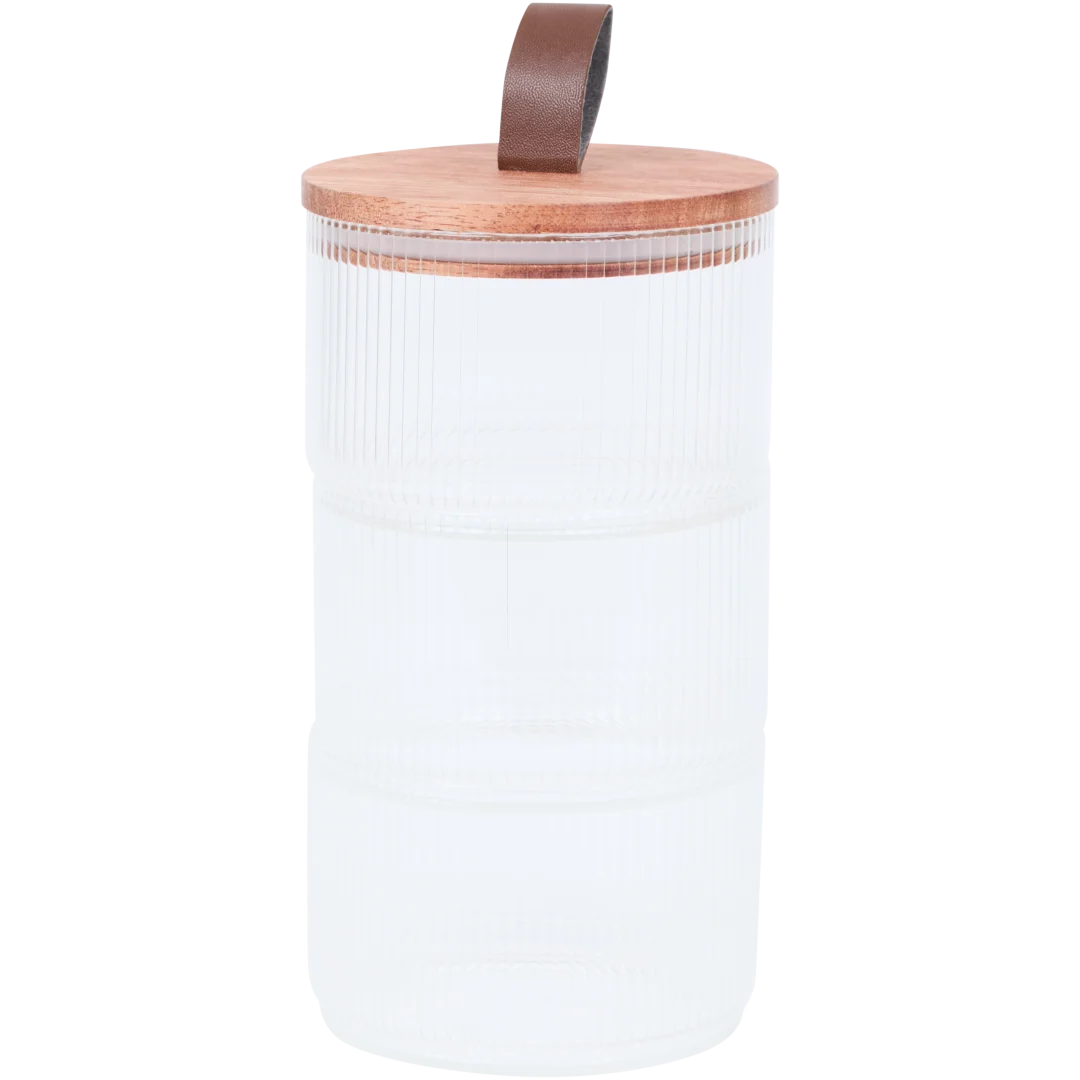 Frascos de armazenamento empilháveis 1