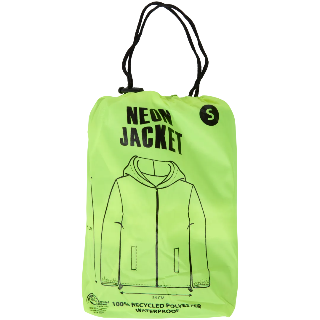 Regenjas met opbergzak