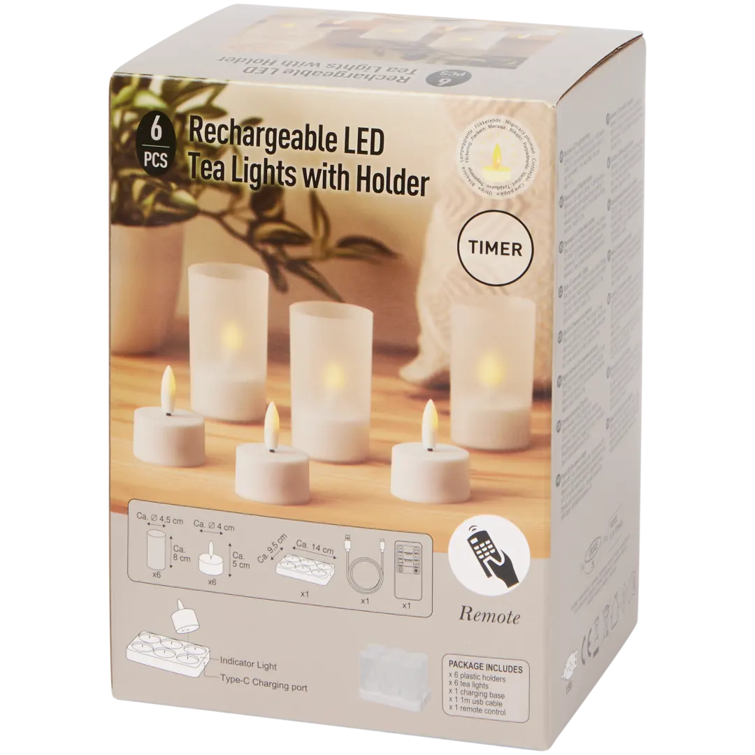 Oplaadbare theelichten 5