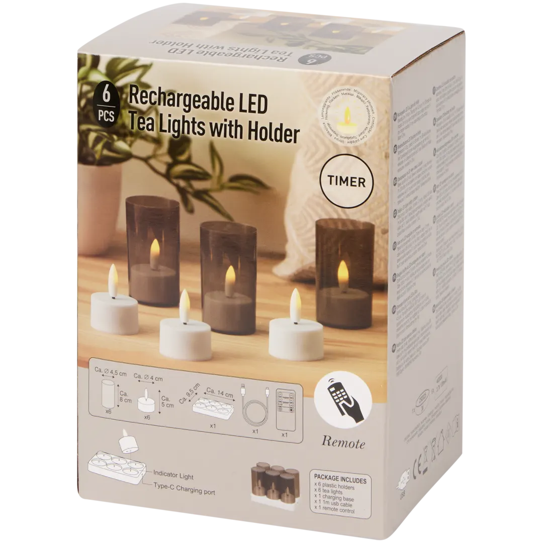 Velas recarregáveis