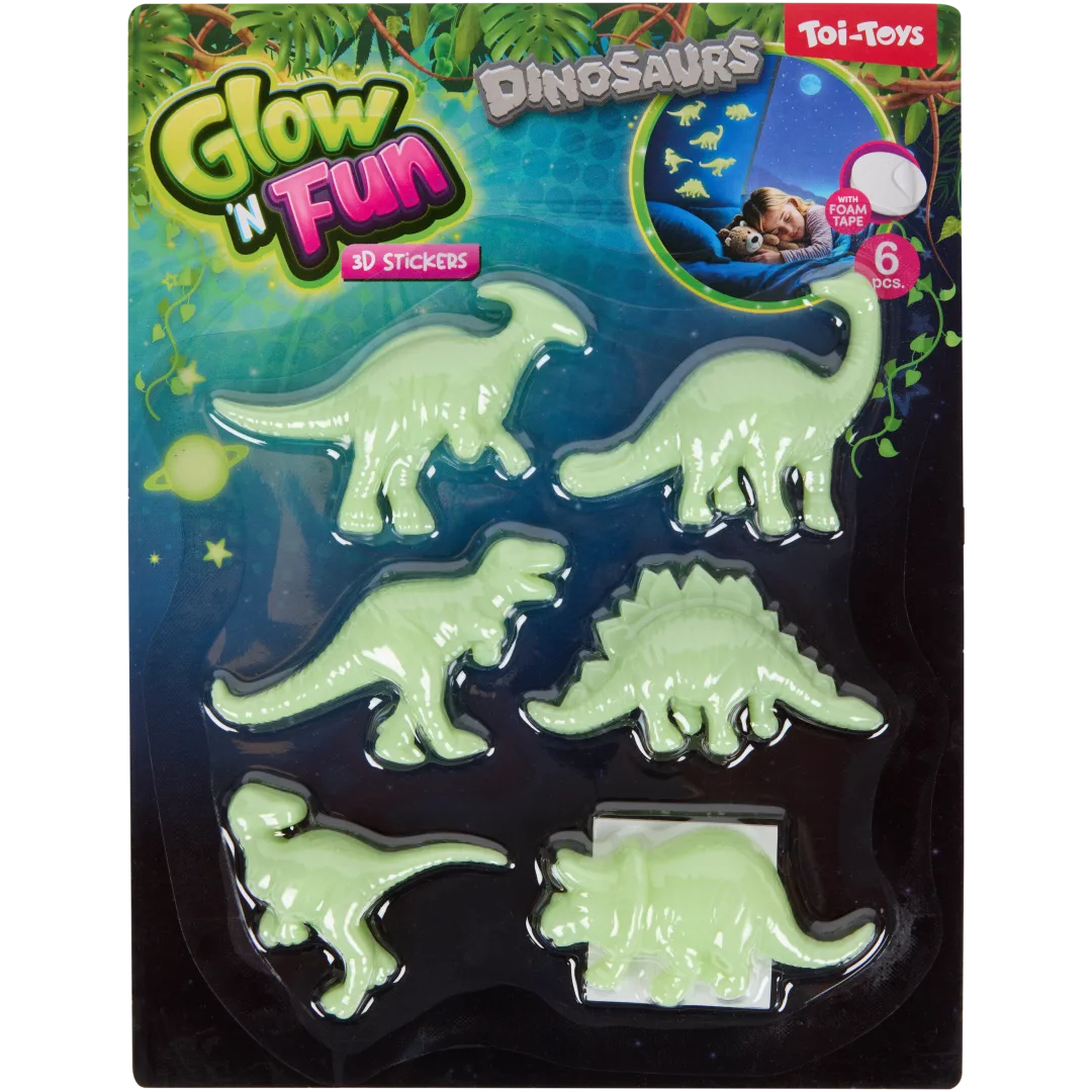 Glow in the dark stickers