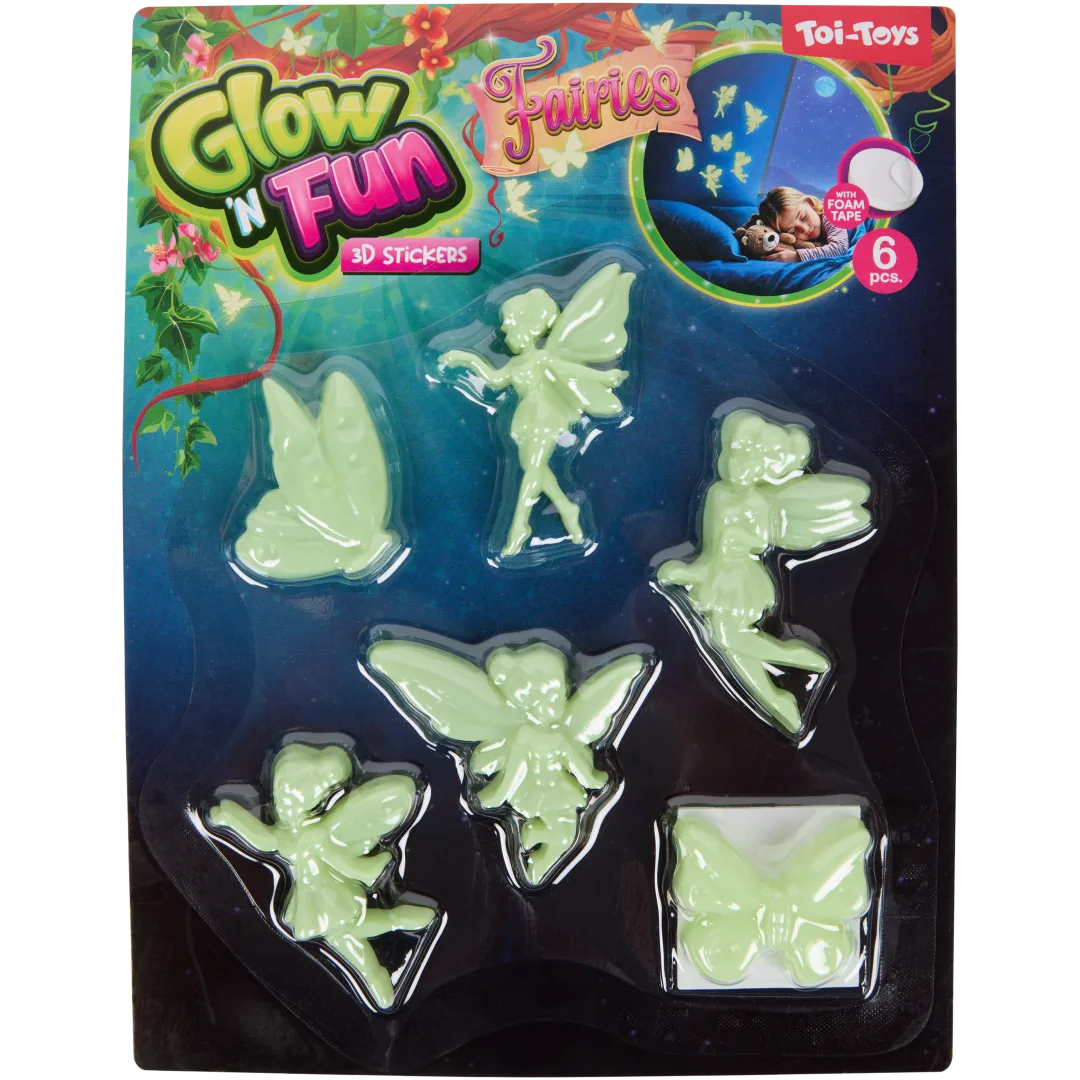 Glow in the dark stickers