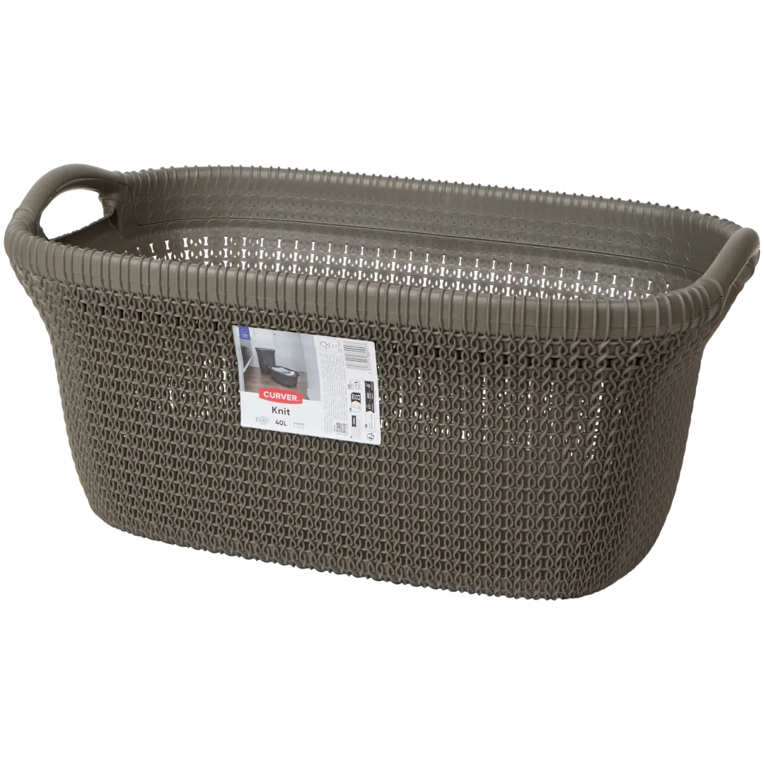 Cesto de roupa Curver Knit 2